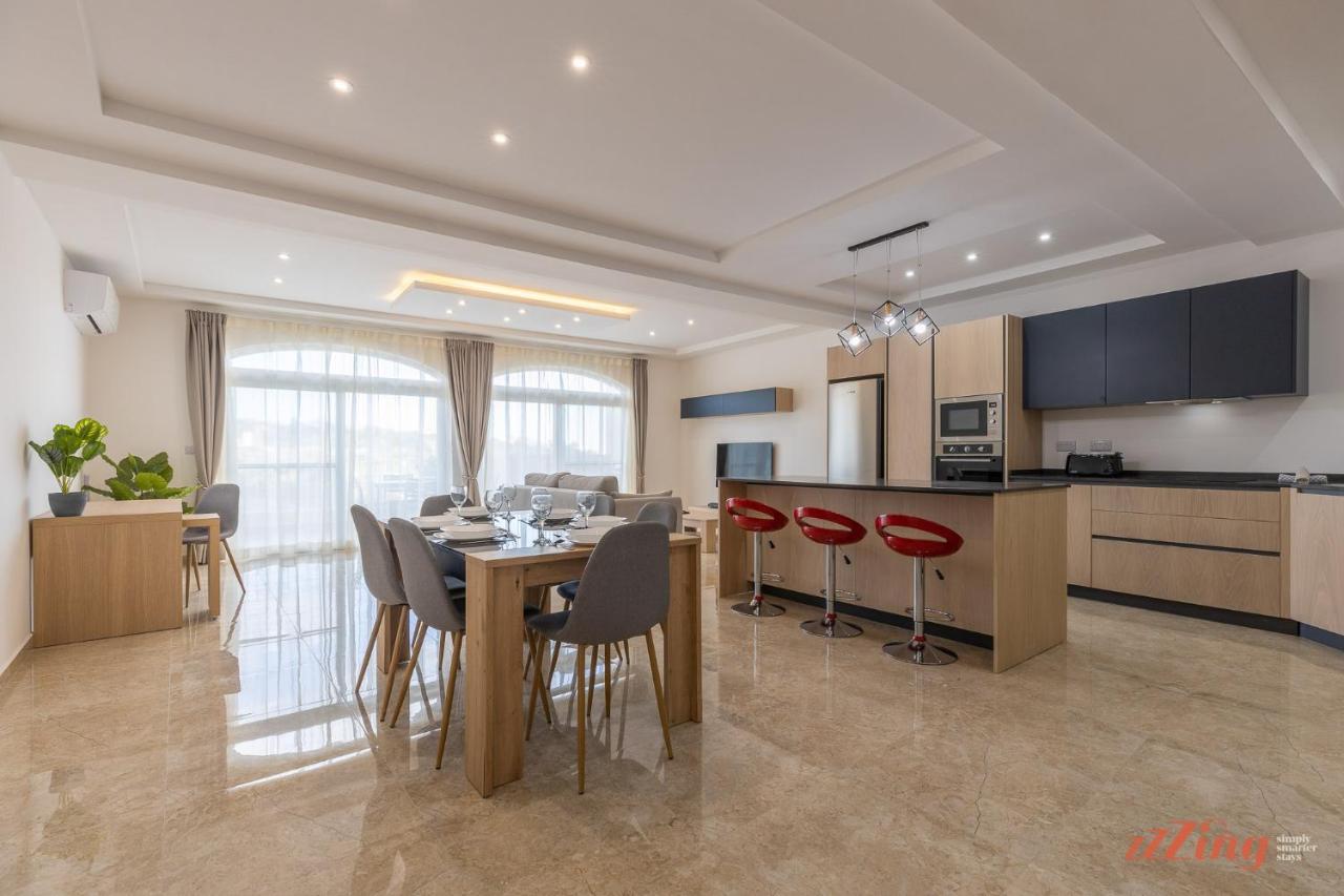 Gozo - Apartment With Stunning Views & Shared Pool Xagħra Zewnętrze zdjęcie
