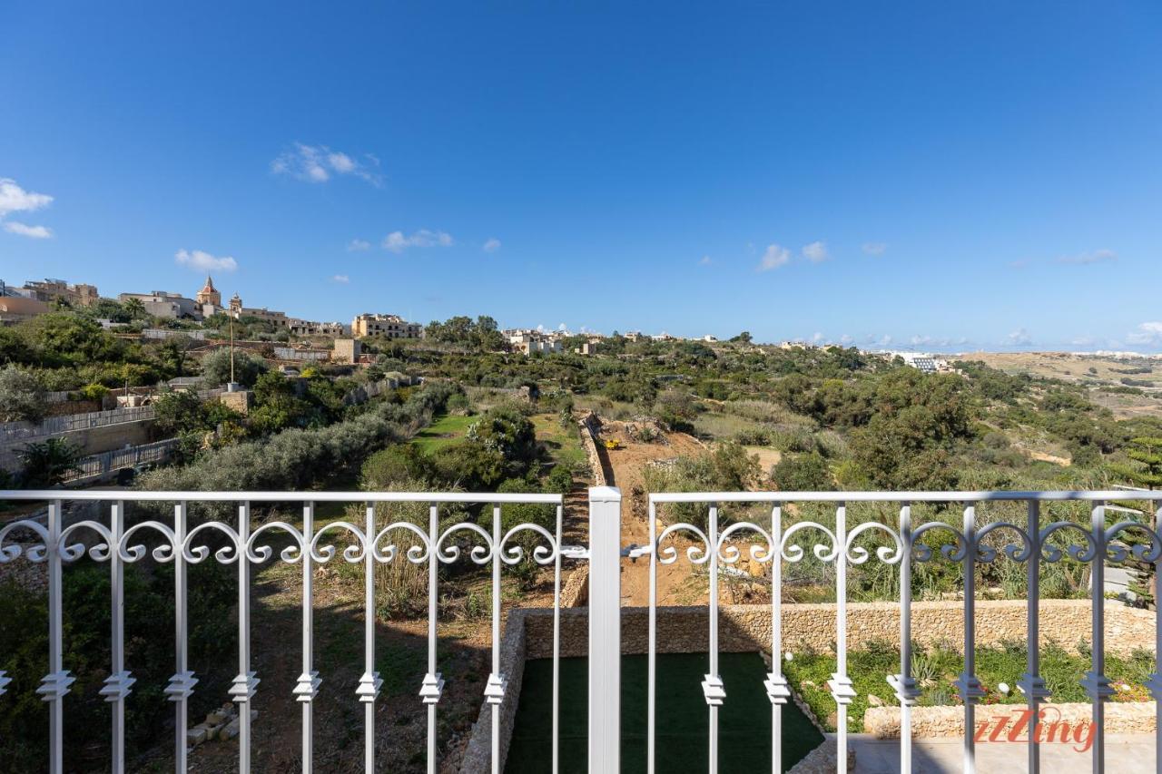 Gozo - Apartment With Stunning Views & Shared Pool Xagħra Zewnętrze zdjęcie